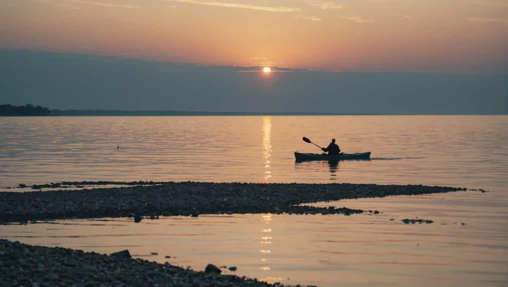 lake erie kayak fishing